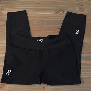 On Running Black Leggings